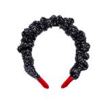 Silver Glow Scrunchieband